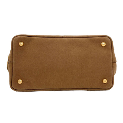 PRADA 1BG439 Canapa mini 2 WAY Handbag Canvas Ladies [Used]