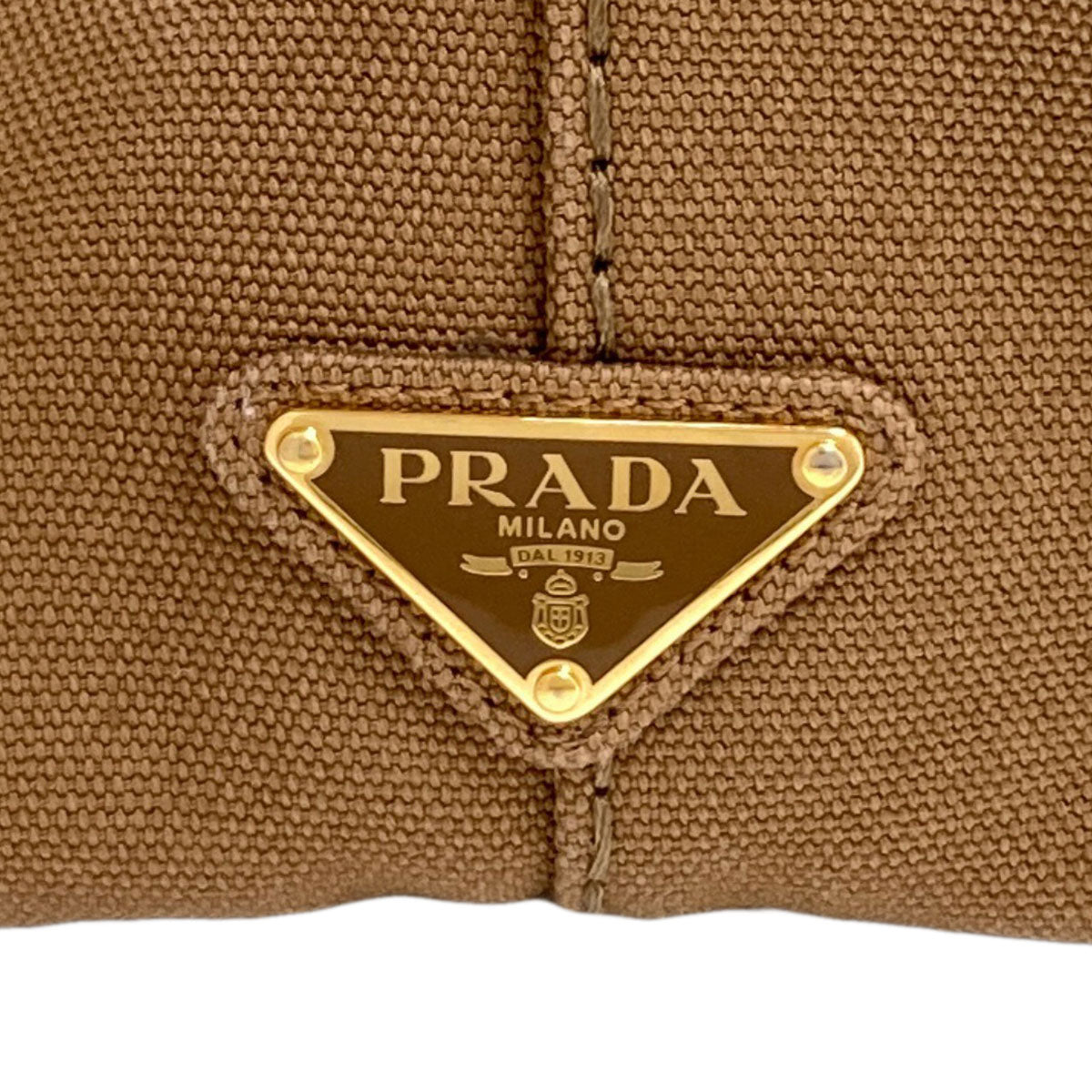 PRADA 1BG439 Canapa mini 2 WAY Handbag Canvas Ladies [Used]