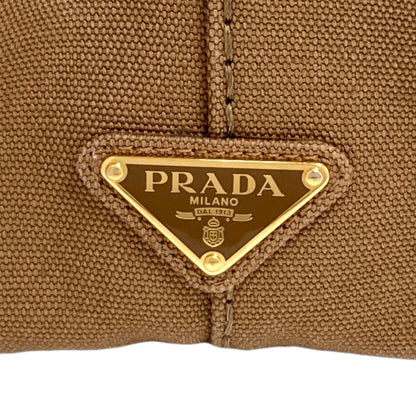 PRADA 1BG439 Canapa mini 2 WAY Handbag Canvas Ladies [Used]