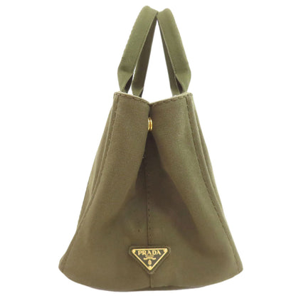 PRADA BN2642 Canapa 2WAY Tote Bag Canvas Ladies [Used]