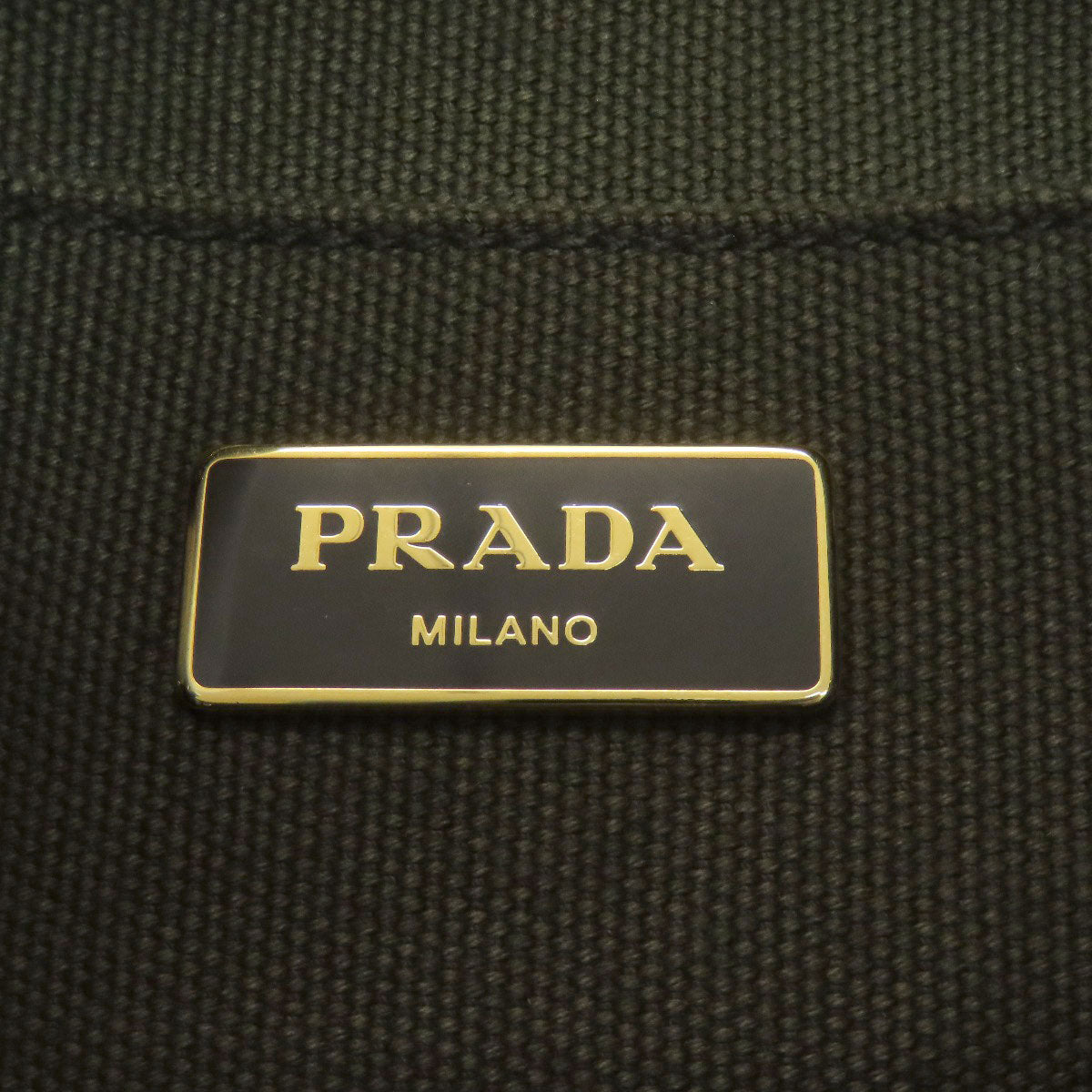 PRADA BN2642 Canapa 2WAY Tote Bag Canvas Ladies [Used]