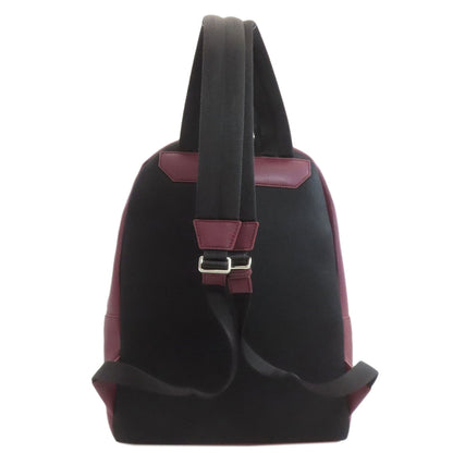 BALLY logo Backpack Â· Daypack Leather Ladies [Used]