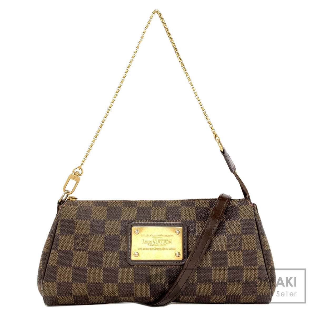 LOUIS VUITTON N55213 Eva Handbag Damier canvas Ladies [Used]