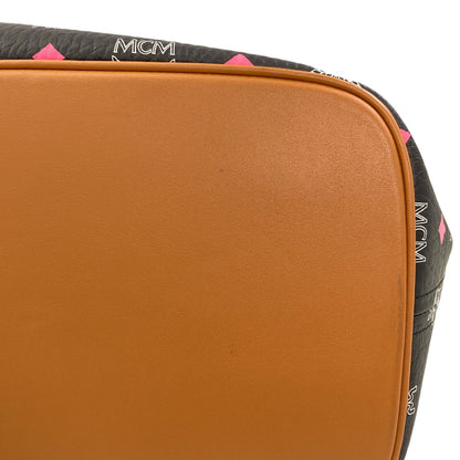 MCM logo Tote Bag Leather Ladies [Used]