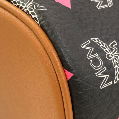 MCM logo Tote Bag Leather Ladies [Used]