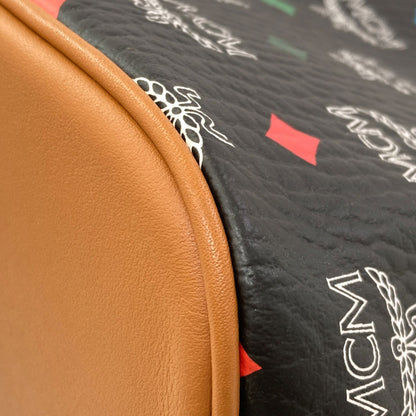MCM logo Tote Bag Leather Ladies [Used]
