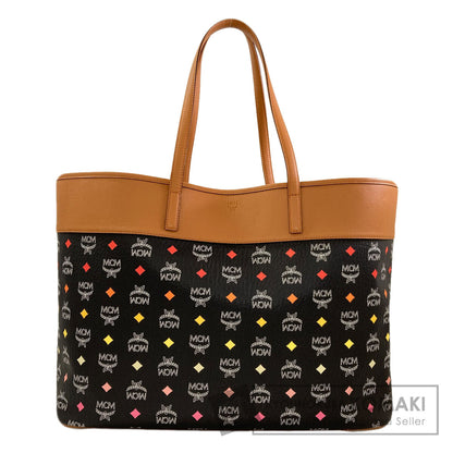 MCM logo Tote Bag Leather Ladies [Used]