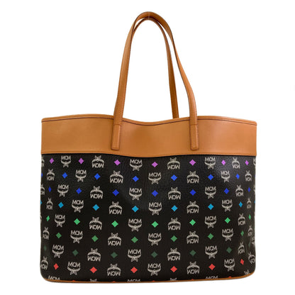 MCM logo Tote Bag Leather Ladies [Used]