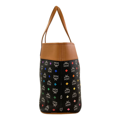 MCM logo Tote Bag Leather Ladies [Used]