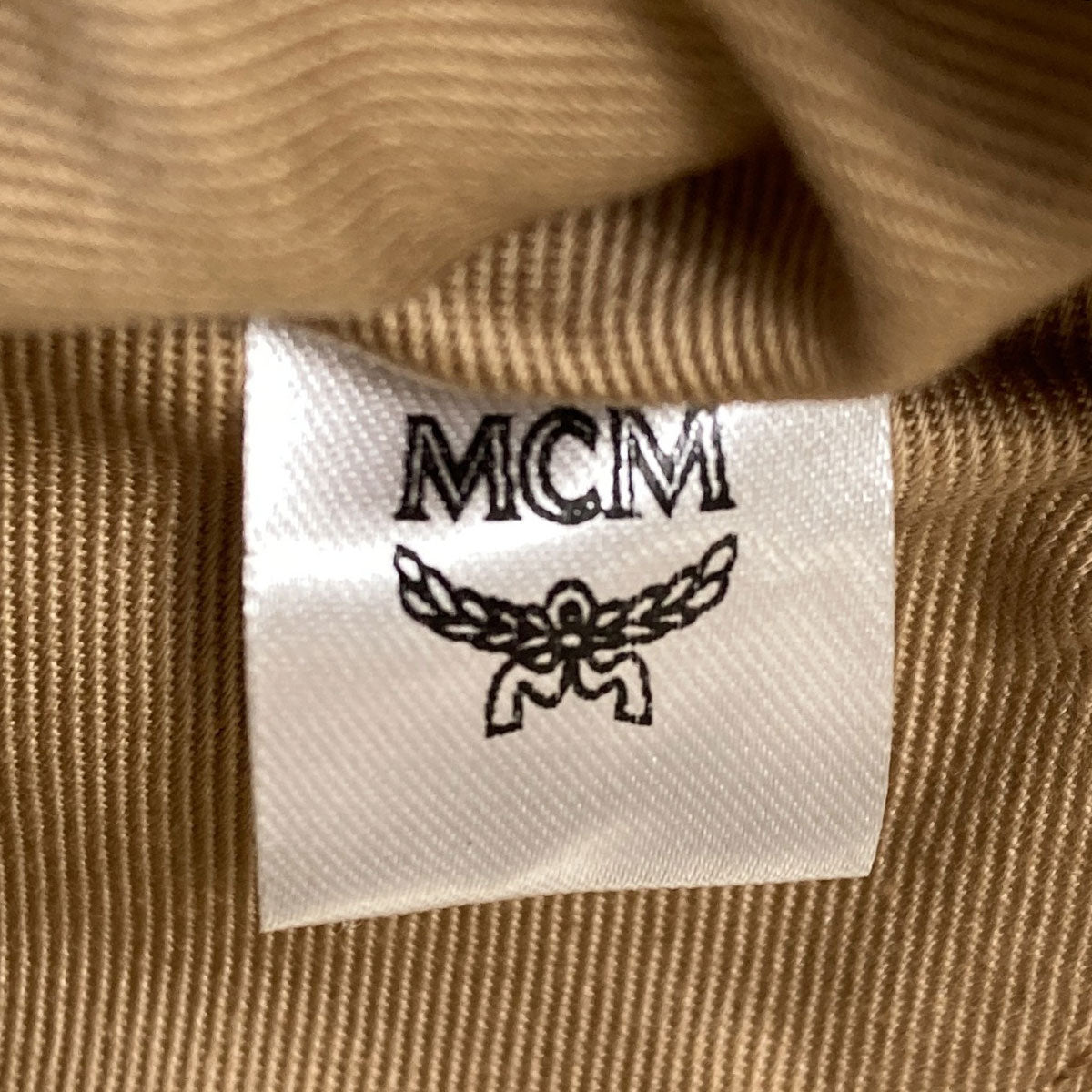 MCM logo Tote Bag Leather Ladies [Used]