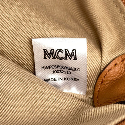MCM logo Tote Bag Leather Ladies [Used]