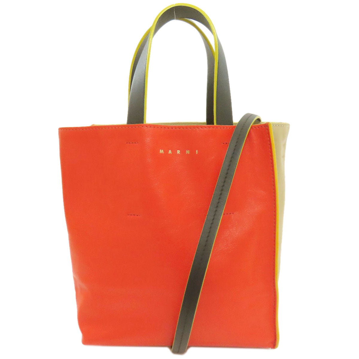 MARNI 2WAY Handbag Leather Ladies [Used]