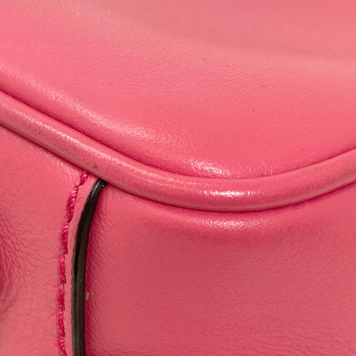 Jimmy Choo Valenne bowling bag 2WAY Handbag Leather Ladies [Used]