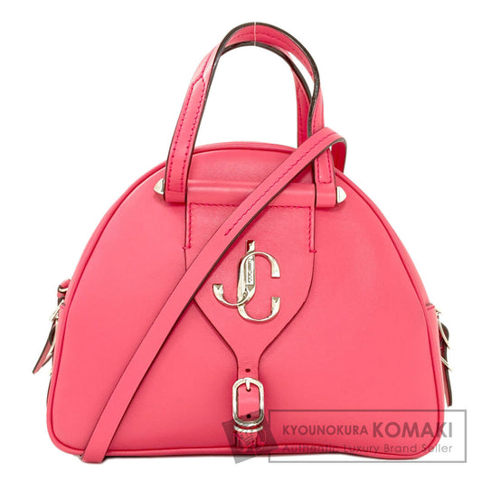 Jimmy Choo Valenne bowling bag 2WAY Handbag Leather Ladies [Used]