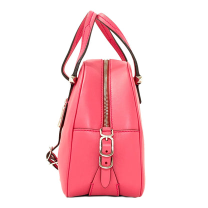 Jimmy Choo Valenne bowling bag 2WAY Handbag Leather Ladies [Used]