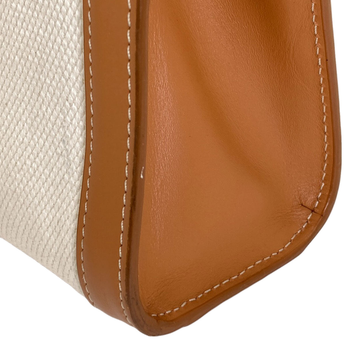 CELINE Vertical Cabas 2WAY Handbag Canvas Ladies [Used]