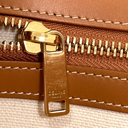 CELINE Vertical Cabas 2WAY Handbag Canvas Ladies [Used]