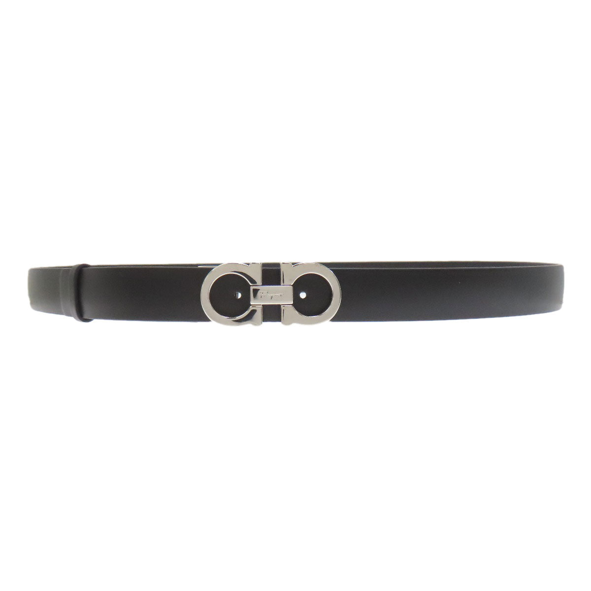 Salvatore Ferragamo GanciniHardware belt Leather mens [Used]
