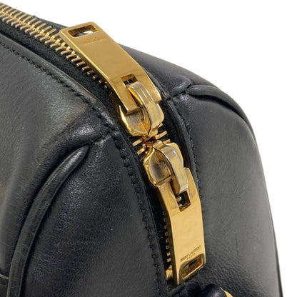 YVES SAINT LAURENT Baby duffel 2WAY Handbag Leather Ladies [Used]