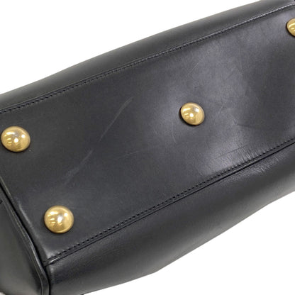 YVES SAINT LAURENT Baby duffel 2WAY Handbag Leather Ladies [Used]
