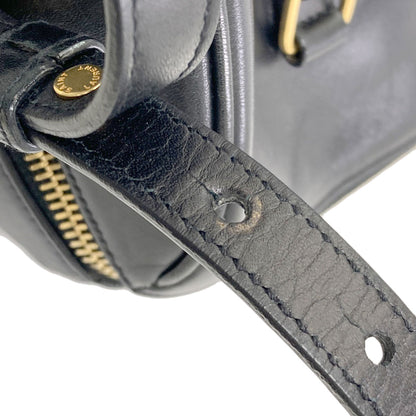 YVES SAINT LAURENT Baby duffel 2WAY Handbag Leather Ladies [Used]