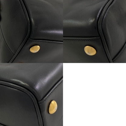 YVES SAINT LAURENT Baby duffel 2WAY Handbag Leather Ladies [Used]