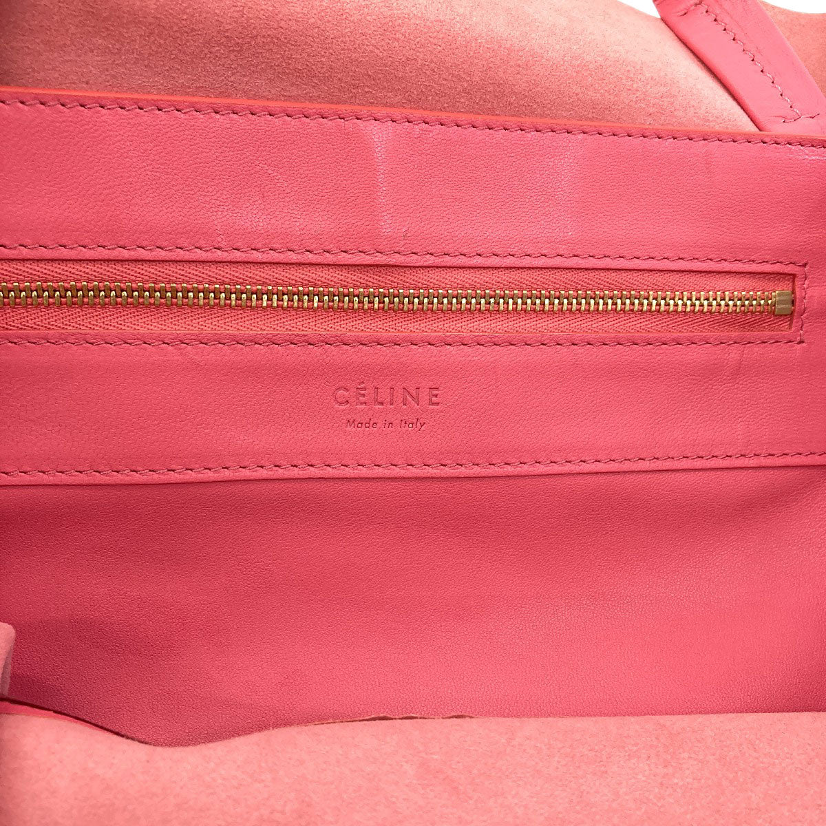 CELINE Horizontalkava Tote Bag Leather Ladies [Used]
