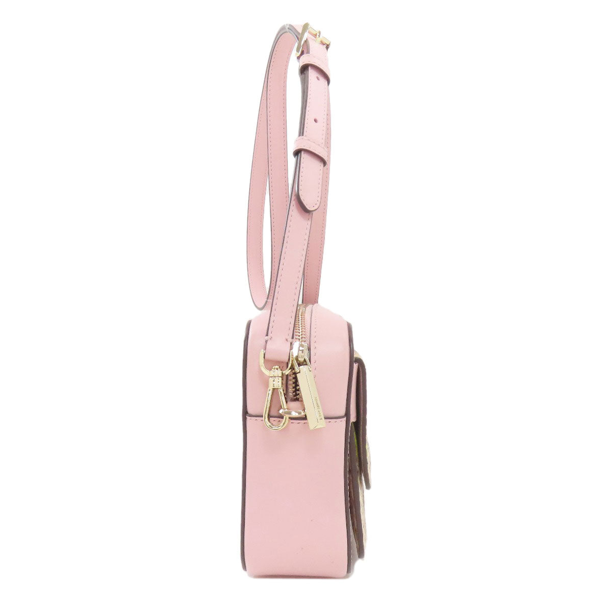 kate spade logo Shoulder Bag Leather Ladies [Used]