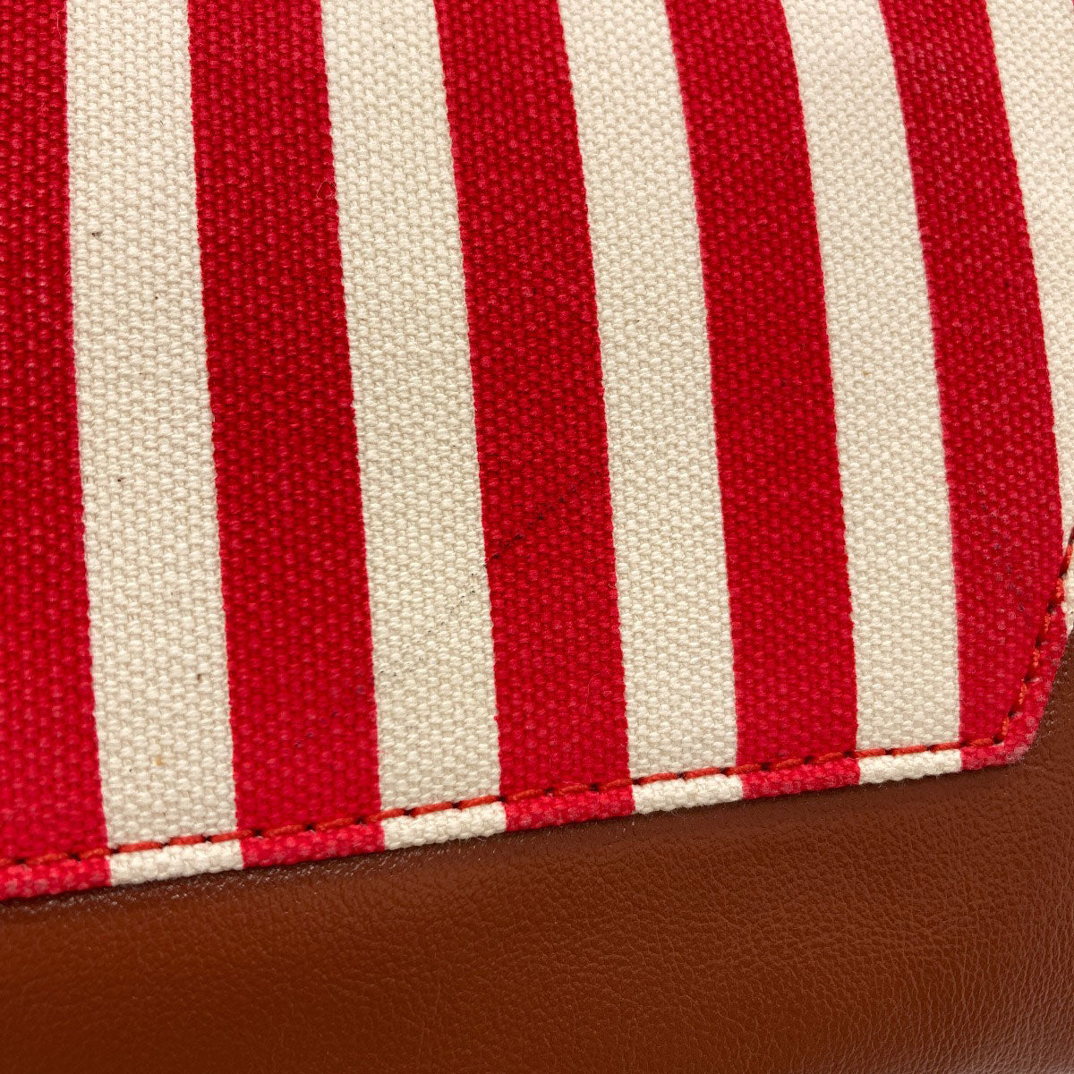 MARNI Stripe 2WAY Tote Bag Canvas LeatherLadies [Used]