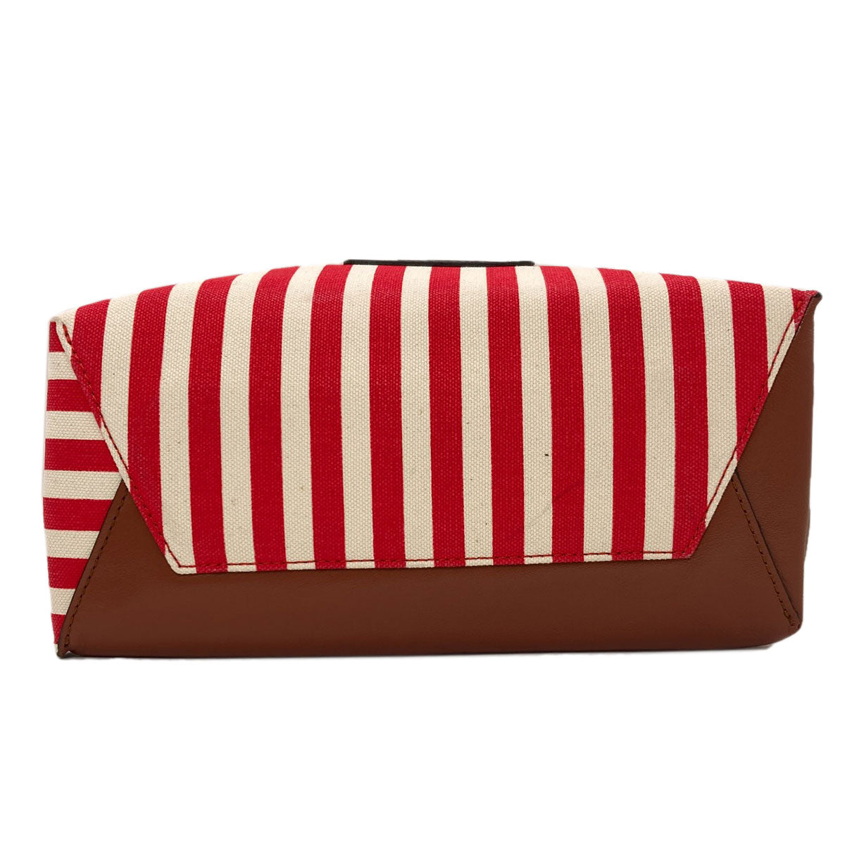 MARNI Stripe 2WAY Tote Bag Canvas LeatherLadies [Used]