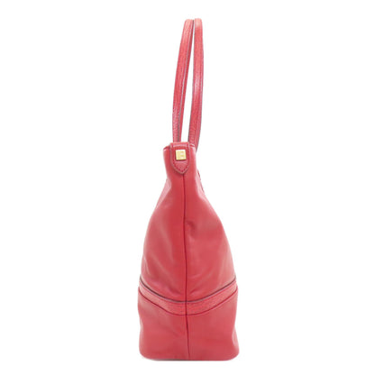 BALLY logo Tote Bag Leather Ladies [Used]
