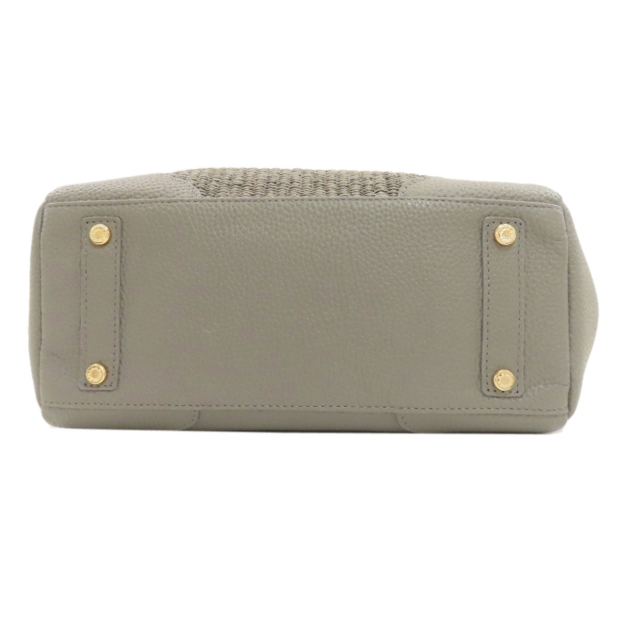 ADMJ logo Tote Bag Leather Ladies [Used]