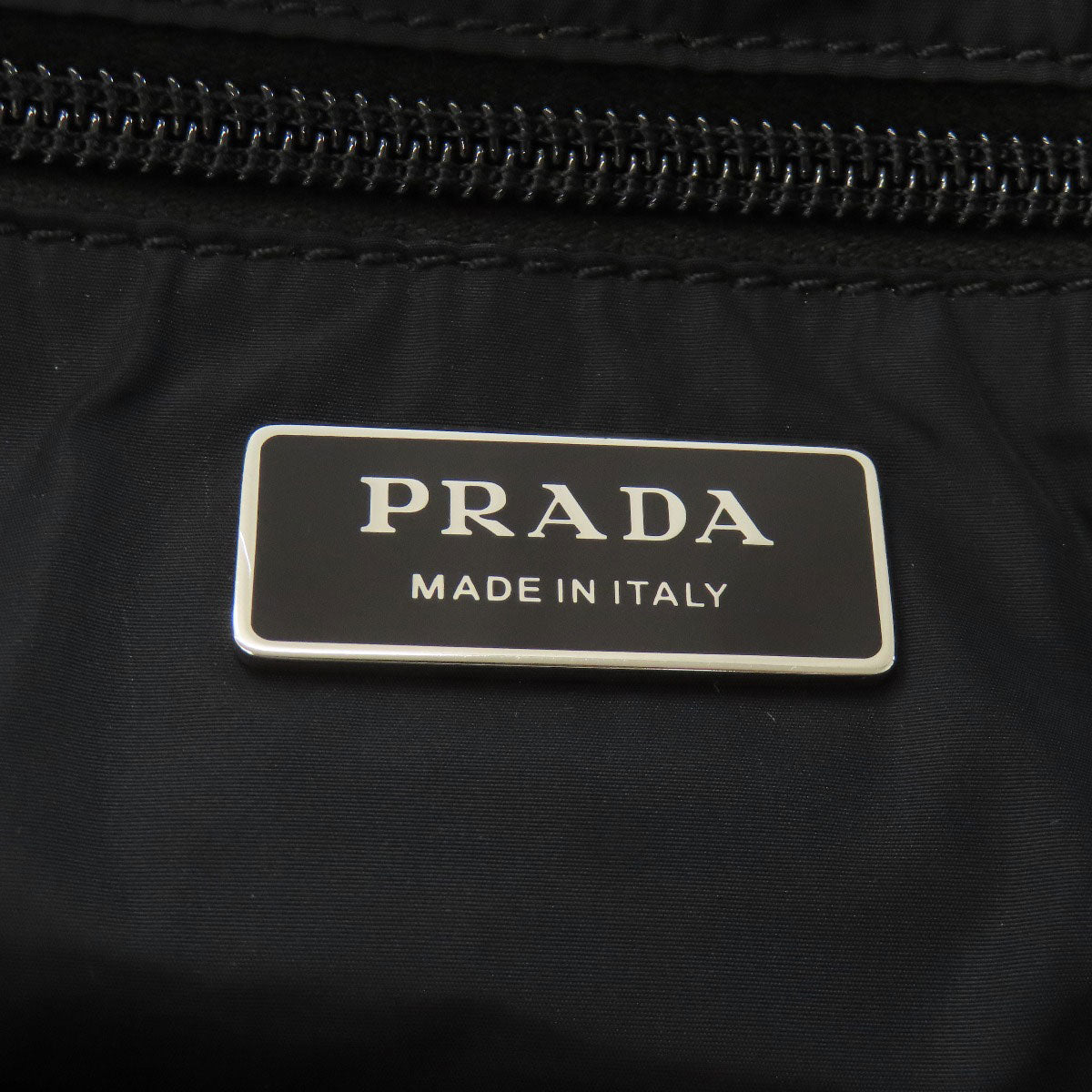 PRADA Logo Hardware Tote Bag Nylon Ladies [Used]