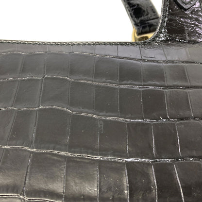Salvatore Ferragamo Embossed 2WAY Handbag Leather Ladies [Used]