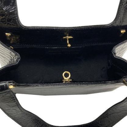 Salvatore Ferragamo Embossed 2WAY Handbag Leather Ladies [Used]