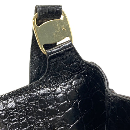 Salvatore Ferragamo Embossed 2WAY Handbag Leather Ladies [Used]