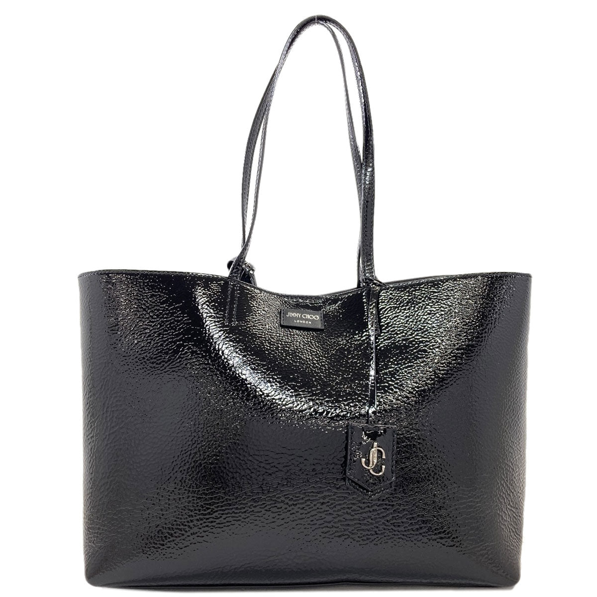 Jimmy Choo logo Tote Bag Patent leather Ladies [Used]