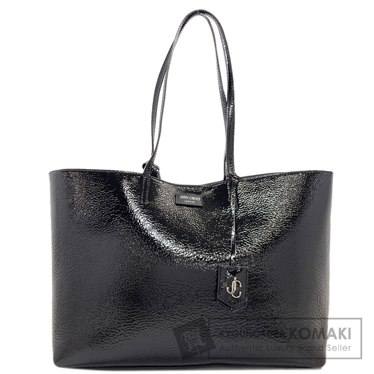 Jimmy Choo logo Tote Bag Patent leather Ladies [Used]