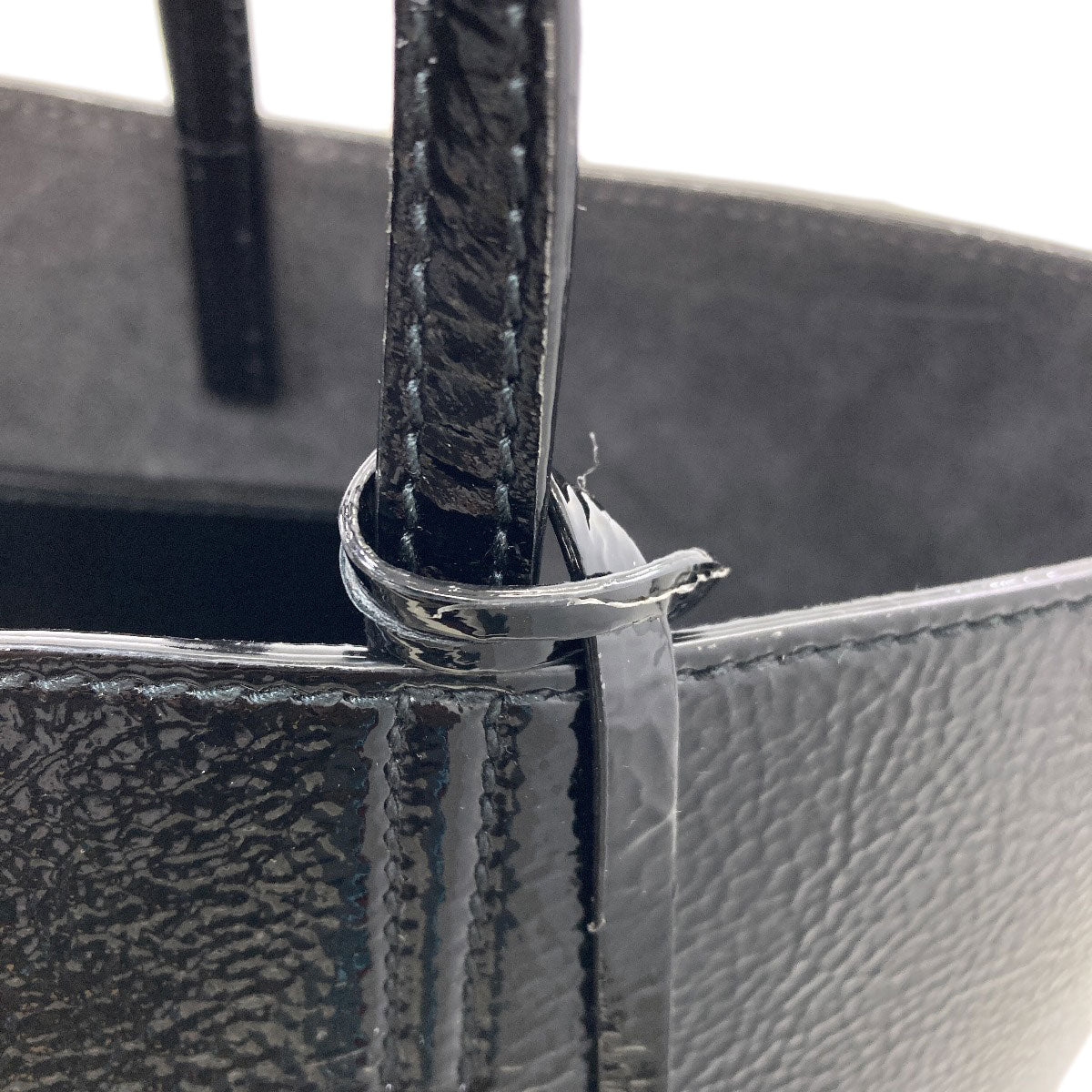 Jimmy Choo logo Tote Bag Patent leather Ladies [Used]