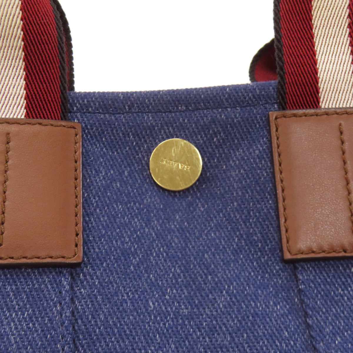 BALLY Dry Saria Handbag Canvas Ladies [Used]