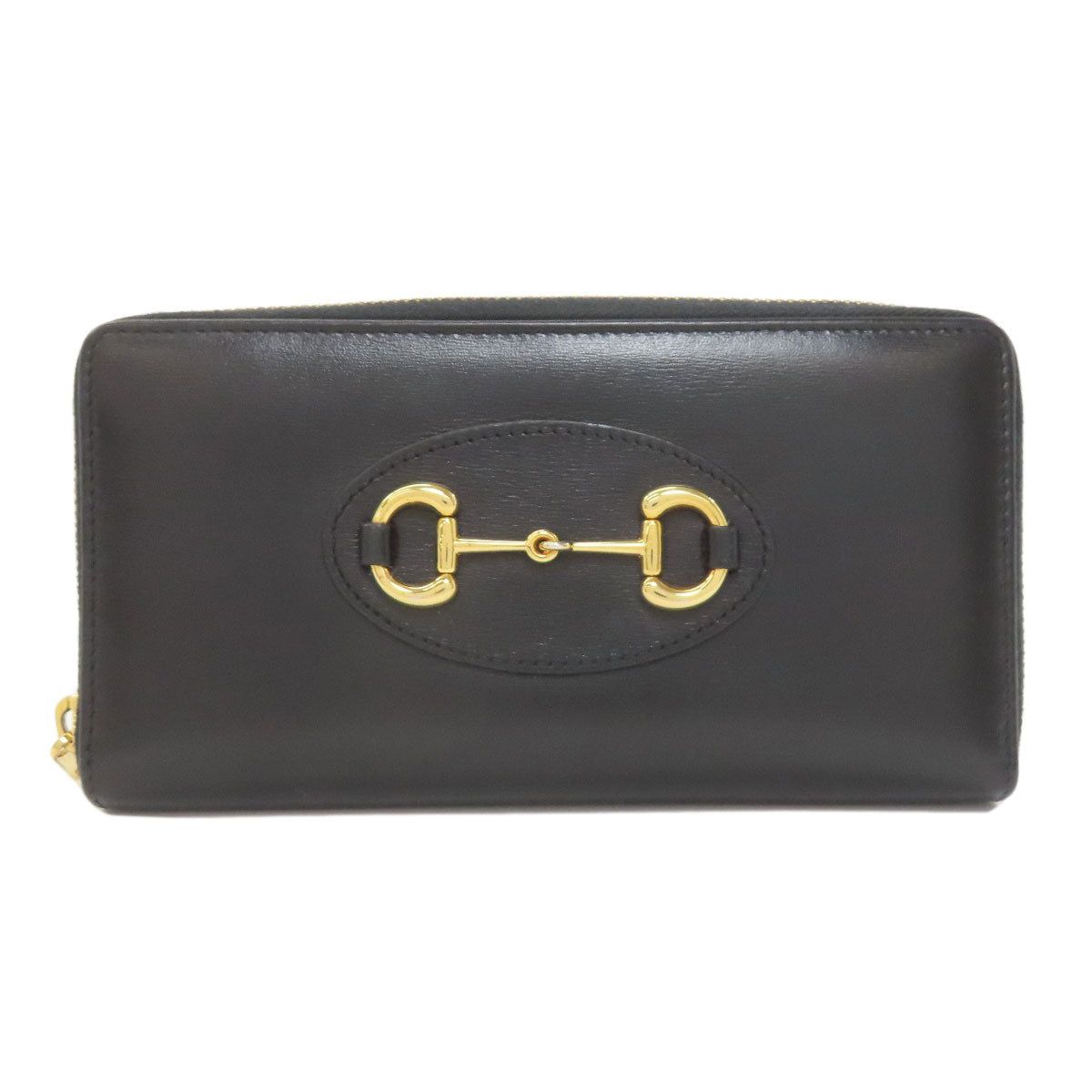 GUCCI 621889 Horsebit Long wallet (with coin pocket) Leather Ladies [Used]