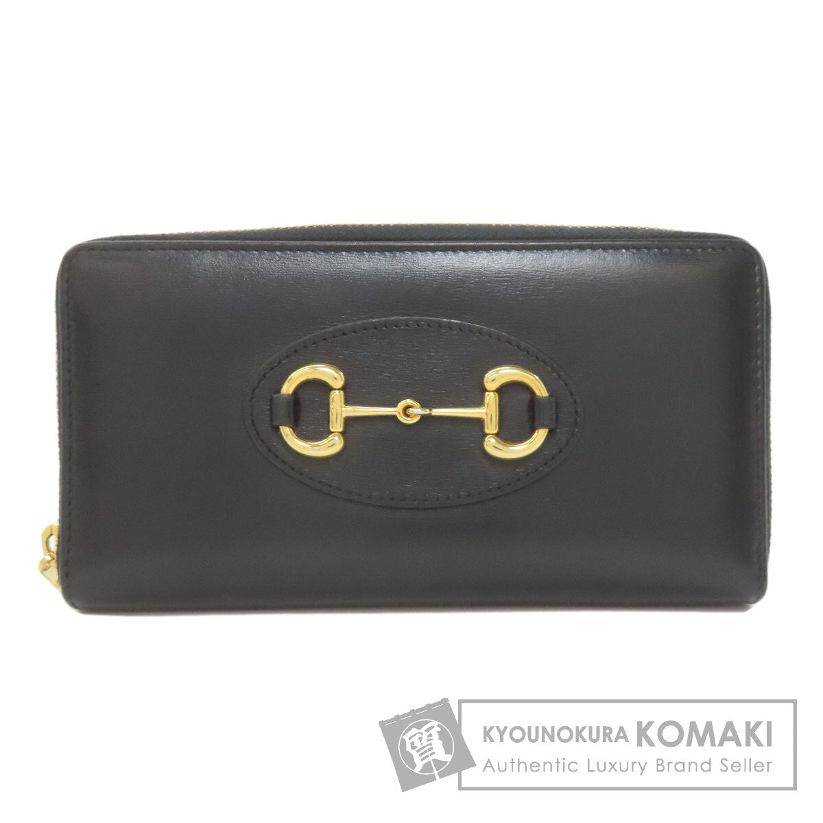 GUCCI 621889 Horsebit Long wallet (with coin pocket) Leather Ladies [Used]