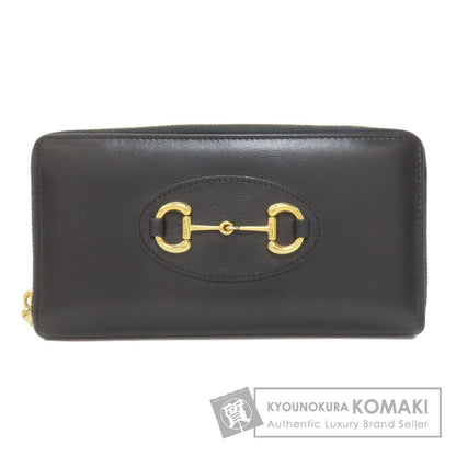 GUCCI 621889 Horsebit Long wallet (with coin pocket) Leather Ladies [Used]
