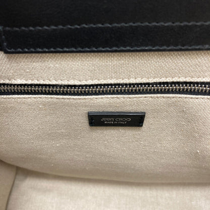 Jimmy Choo logo Tote Bag Canvas Ladies [Used]