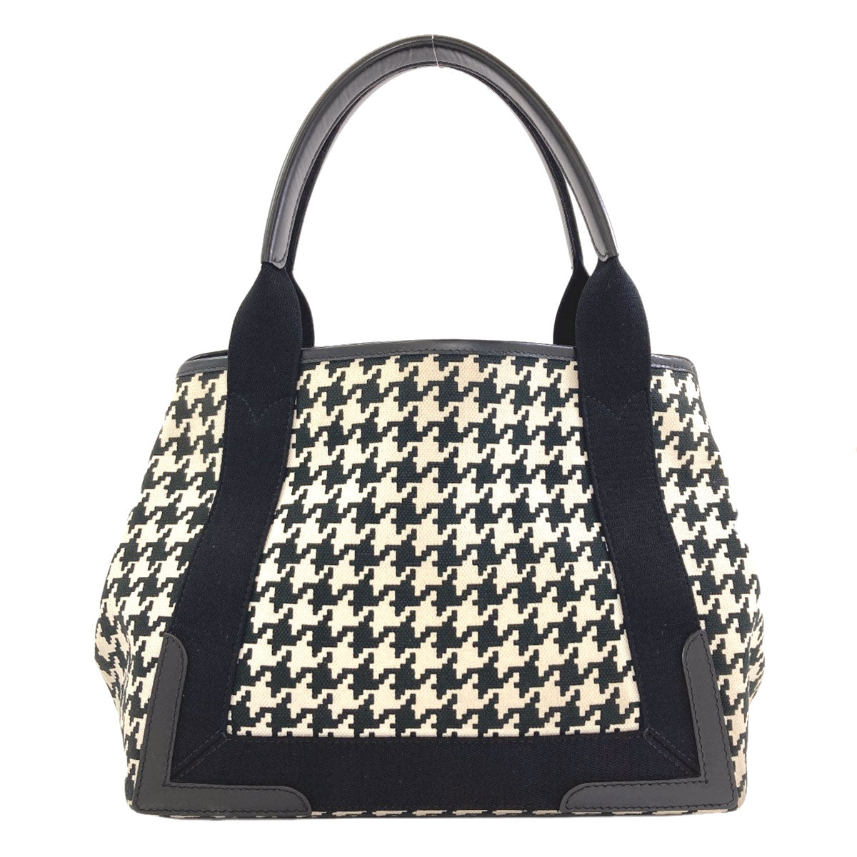 BALENCIAGA 339933 NAVY CABAS S Tote Bag Canvas Ladies [Used]