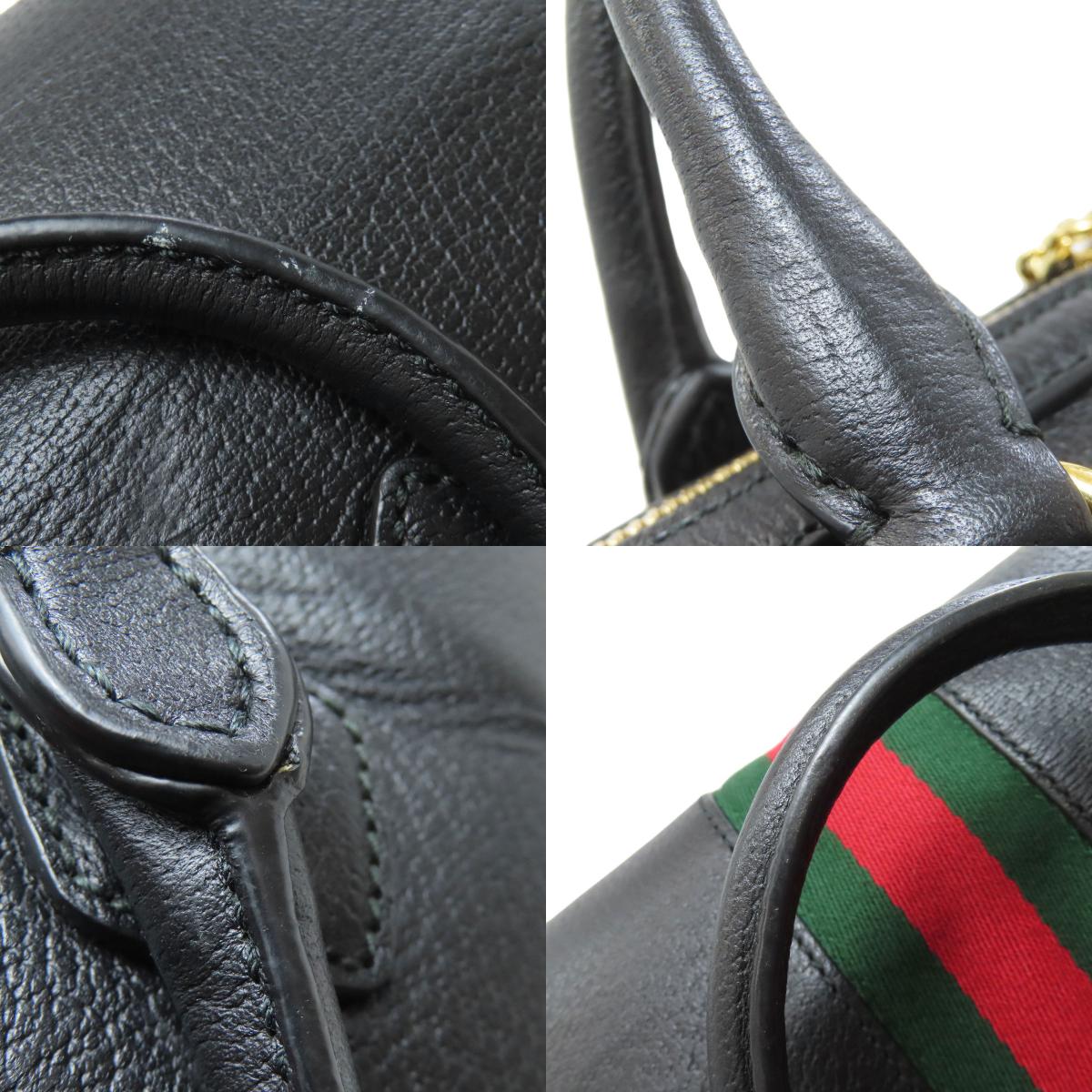 GUCCI 524532 Ophidia Sherry Line 2WAY Handbag Leather Ladies [Used]