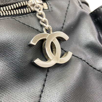 CHANEL Paris Biarritz GM SilverHardware Tote Bag Calf Ladies [Used]