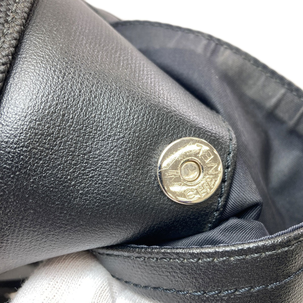 CHANEL Paris Biarritz GM SilverHardware Tote Bag Calf Ladies [Used]