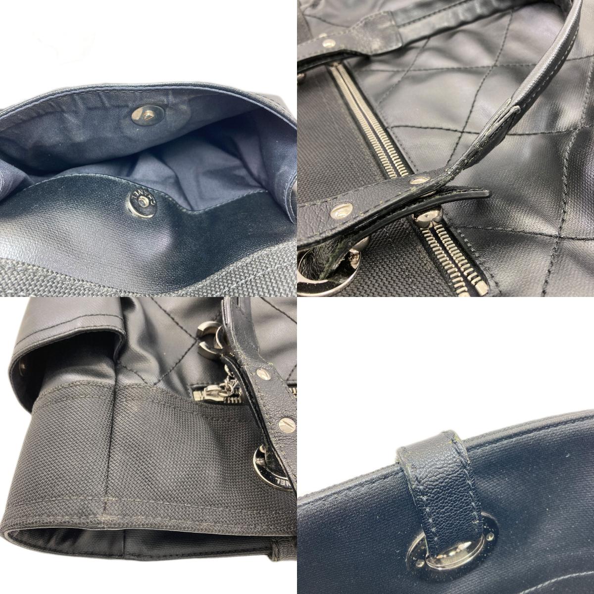 CHANEL Paris Biarritz GM SilverHardware Tote Bag Calf Ladies [Used]