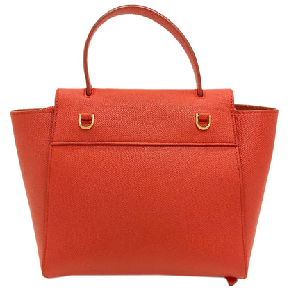CELINE Nano belt bag 2WAY Handbag Calf Ladies [Used]